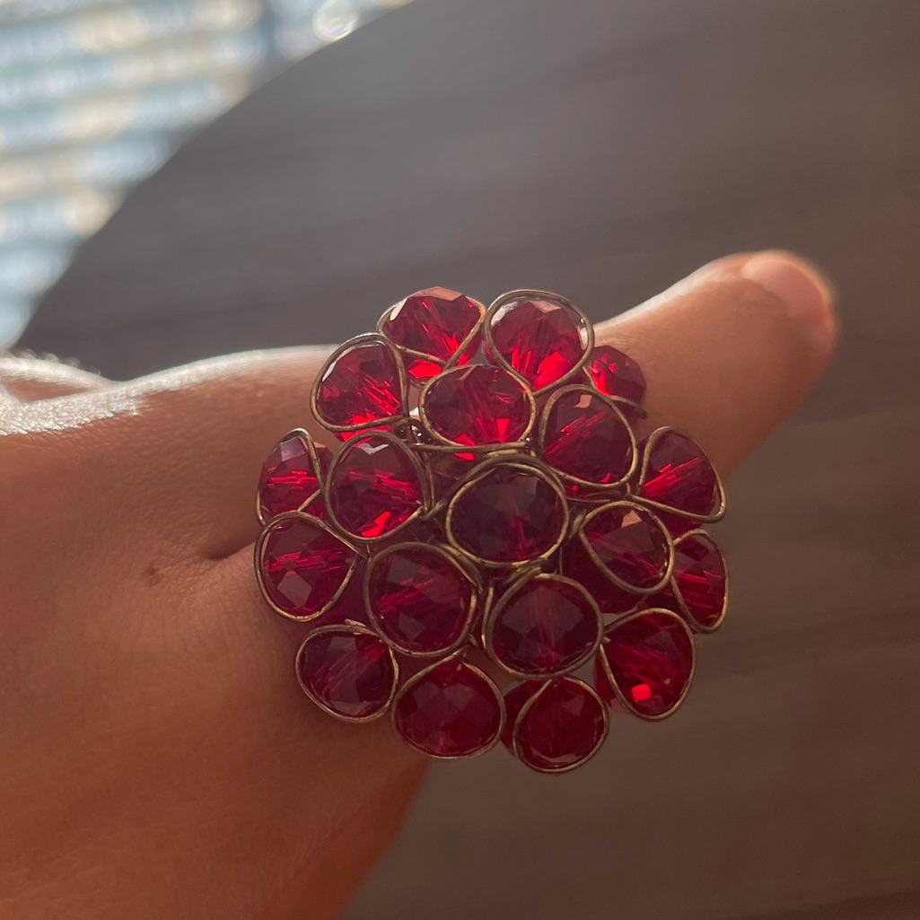 Cute Ruby Colored Ring!